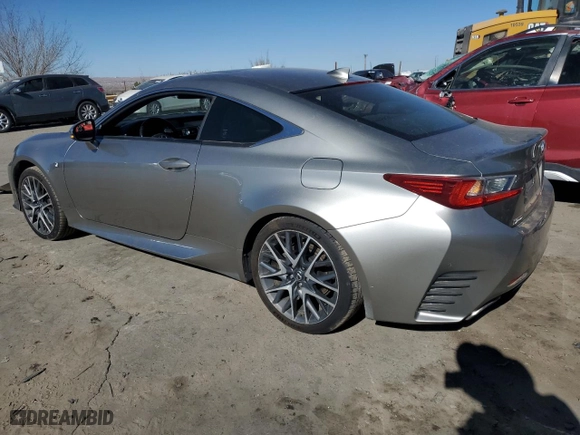 2016 Lexus RC 350 with VIN JTHSE5BC5G5007052, listed as a Copart auction lot 88231665 with 91,921 mi miles and Salvage Title. Bid and sale history available at carsss.com. Image 2.