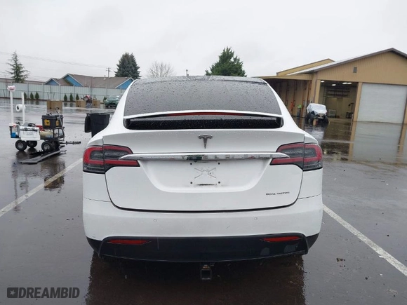 2019 Tesla Model X 75D with VIN 5YJXCBE22KF198905, listed as a IAAI auction lot 41221320 with NaN miles. Bid and sale history available at carsss.com. Image 17.