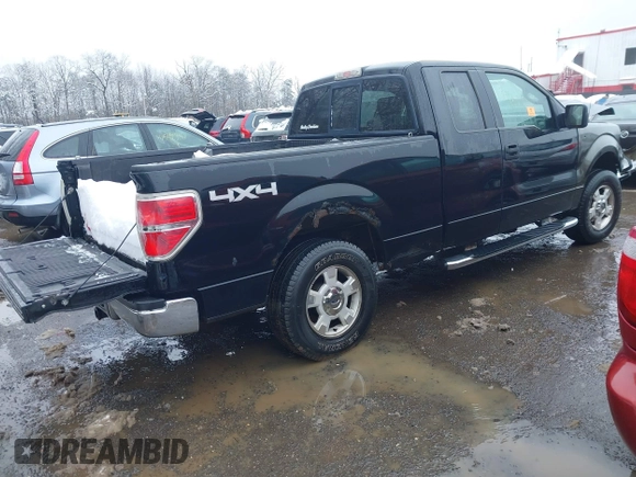 2009 Ford F-150 XL with VIN 1FTPX14V69FB05187, listed as a IAAI auction lot 41548156 with 14 mi miles. Bid and sale history available at carsss.com. Image 4.