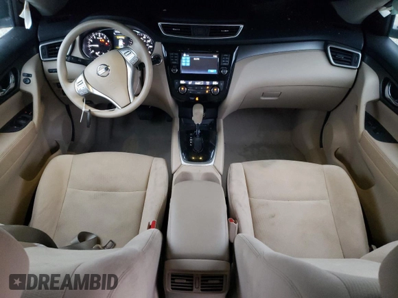 2015 Nissan Rogue SV with VIN 5N1AT2MVXFC805004, listed as a Copart auction lot 51209135 with 125,639 mi miles and Salvage Title. Bid and sale history available at DreamBid. Image 8.