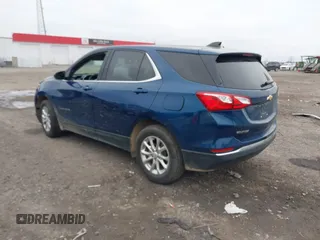 2020 Chevrolet Equinox LT with VIN 2GNAXKEV3L6172042, listed as a IAAI auction lot 41215954 with 142,919 mi miles and . Bid and sale history available at carsss.com. Image 3.