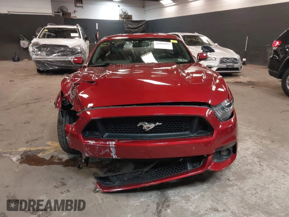 2015 Ford Mustang GT with VIN 1FA6P8CF7F5380847, listed as a IAAI auction lot 41899023 with 38,231 mi miles and . Bid and sale history available at carsss.com. Image 12.