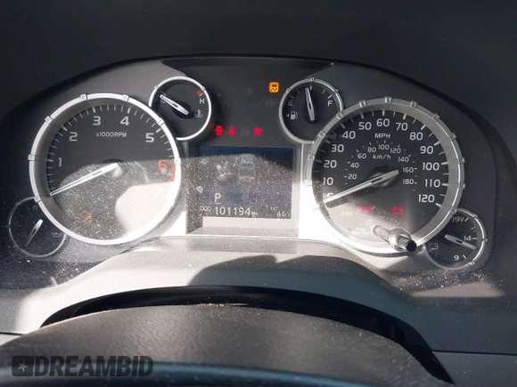 2016 Toyota Tundra 4WD Truck SR with VIN 5TFUW5F19GX548996, listed as a IAAI auction lot 41607605 with 101,194 mi miles. Bid and sale history available at carsss.com. Image 7.