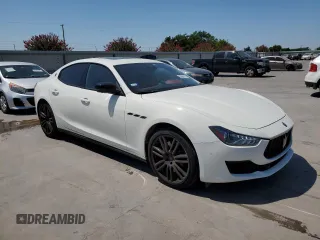 2019 Maserati Ghibli S with VIN ZAM57YSA5K1334619, listed as a Copart auction lot 62696873 with 22,140 mi miles. Bid and sale history available at carsss.com. Image 4.