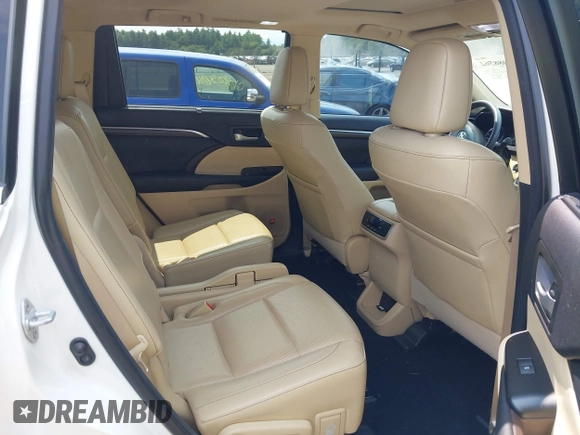 2016 Toyota Highlander Limited with VIN 5TDDKRFH0GS334968, listed as a IAAI auction lot 40088562 with 123,717 mi miles and . Bid and sale history available at DreamBid. Image 8.