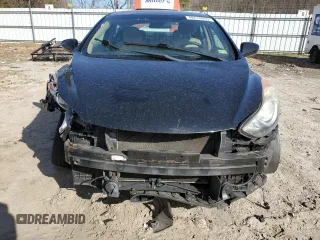 2013 Hyundai Elantra GLS z VIN 5NPDH4AE9DH388396, wystawiony jako Copart lot #48614055 z przebiegiem 96 982 mil mil oraz Szkoda całkowita • Salvage title. Historia ofert i sprzedaży dostępna na DreamBid. Obrazek 5.