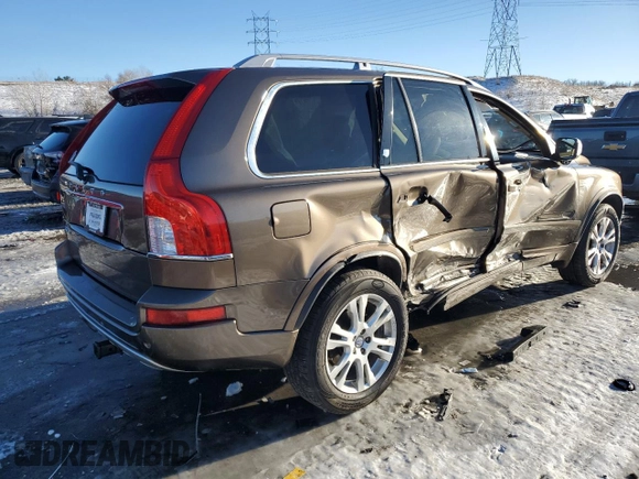 2013 Volvo XC90 Premier Plus with VIN YV4952CY1D1656629, listed as a Copart auction lot 89113145 with Not Provided miles and Salvage Title. Bid and sale history available at carsss.com. Image 3.