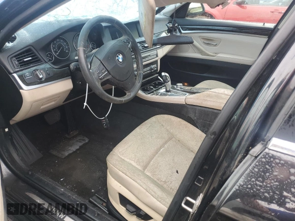 2013 BMW 5 Series 528i with VIN WBAXG5C58DDY31398, listed as a Copart auction lot 80565914 with 133,795 mi miles and Non Repairable. Bid and sale history available at carsss.com. Image 7.