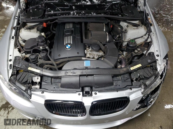 2007 BMW 3 Series 335i with VIN WBAWB73577P035945, listed as a Copart auction lot 44798955 with 61,558 mi miles and Salvage Title. Bid and sale history available at DreamBid. Image 11.