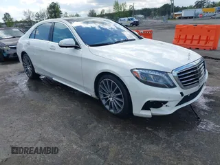 2015 Mercedes-Benz S 550 with VIN WDDUG8CB1FA190490, listed as a IAAI auction lot 42022684 with 68,930 mi miles and . Bid and sale history available at carsss.com. Image 1.