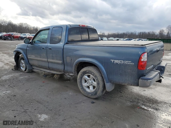 2005 Toyota Tundra SR5 with VIN 5TBBT44125S472398, listed as a Copart auction lot 46995405 with 91,658 mi miles and Salvage Title. Bid and sale history available at carsss.com. Image 2.