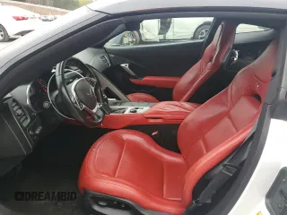 2015 Chevrolet Corvette 2LT with VIN 1G1YD2D71F5114443, listed as a Copart auction lot 50957345 with 87,930 mi miles and Salvage Title. Bid and sale history available at carsss.com. Image 7.