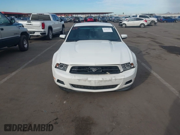 2012 Ford Mustang V6 Premium with VIN 1ZVBP8AM5C5214524, listed as a IAAI auction lot 41205445 with 146,218 mi miles. Bid and sale history available at carsss.com. Image 12.