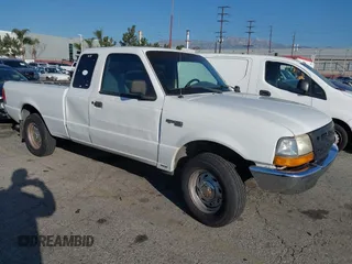 1999 Ford Ranger XL with VIN 1FTYR14VXXPA14557, listed as a IAAI auction lot 41664096 with 160,286 mi miles. Bid and sale history available at carsss.com. Image 1.
