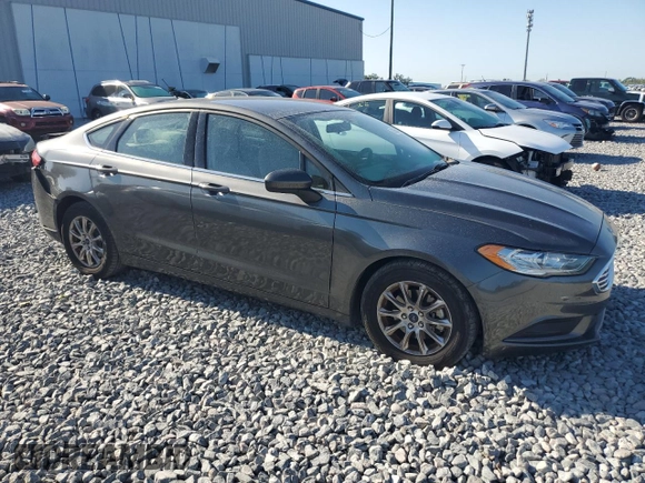 2017 Ford Fusion S with VIN 3FA6P0G75HR411128, listed as a Copart auction lot 52866405 with 80,706 mi miles and Non Repairable. Bid and sale history available at DreamBid. Image 4.