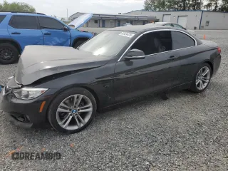 2017 BMW 4 Series 430i z VIN WBA4U7C5XH5H19258, wystawiony jako Copart lot #62424475 z przebiegiem 70 965 mil mil oraz Czysty tytuł • Clean title. Historia ofert i sprzedaży dostępna na DreamBid. Obrazek 1.