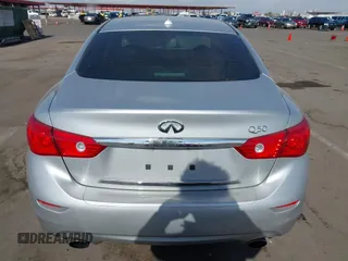 2017 Infiniti Q50 2.0t with VIN JN1CV7AP3HM642206, listed as a IAAI auction lot 41437630 with 122,612 mi miles. Bid and sale history available at carsss.com. Image 16.
