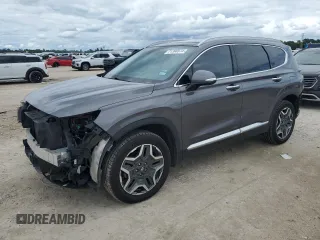 2021 Hyundai Santa Fe Hybrid SEL Premium with VIN KM8S3DA13MU013558, listed as a Copart auction lot 71398574 with 73,127 mi miles and Salvage Title. Bid and sale history available at carsss.com. Image 1.