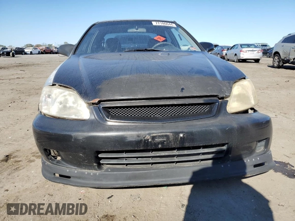 1998 Honda Civic CX with VIN 2HGEJ6325WH112575, listed as a Copart auction lot 77186644 with 147,976 mi miles and Salvage Title. Bid and sale history available at carsss.com. Image 5.