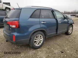 2014 Kia Sorento LX with VIN 5XYKTDA74EG427508, listed as a Copart auction lot 47564775 with 177,869 mi miles and Salvage Title. Bid and sale history available at carsss.com. Image 3.