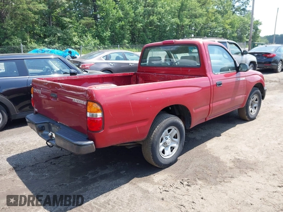 2001 Toyota Tacoma with VIN 5TENL42NX1Z805972, listed as a IAAI auction lot 42671197 with 248,676 mi miles and . Bid and sale history available at DreamBid. Image 4.