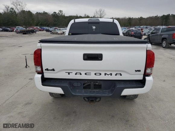 2017 Toyota Tacoma SR5 with VIN 5TFDZ5BN9HX024202, listed as a Copart auction lot 89045905 with 141,035 mi miles and Salvage Title. Bid and sale history available at carsss.com. Image 6.