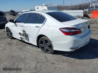 2017 Honda Accord Sedan Sport with VIN 1HGCR2F53HA304903, listed as a IAAI auction lot 41770593 with 1 mi miles. Bid and sale history available at carsss.com. Image 3.