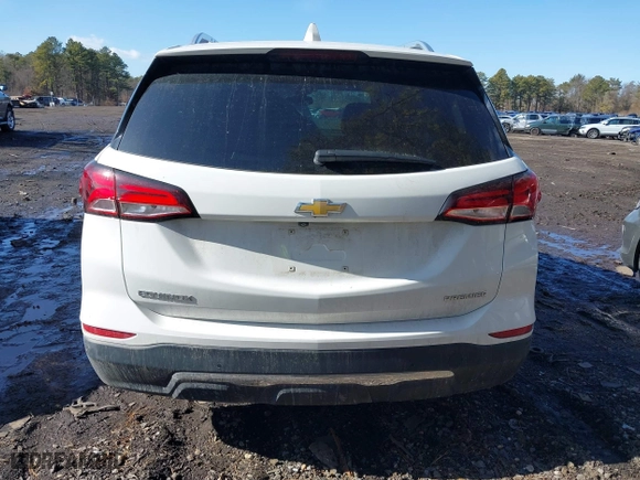 2022 Chevrolet Equinox Premier with VIN 3GNAXNEV3NS103616, listed as a IAAI auction lot 41537166 with 37,554 mi miles. Bid and sale history available at carsss.com. Image 16.