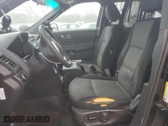 2014 Ford Utility Police Interceptor with VIN 1FM5K8ARXEGA70806, listed as a Copart auction lot 81811304 with 137,051 mi miles and Clean Title. Bid and sale history available at carsss.com. Image 7.