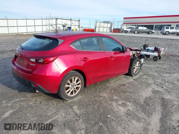 2016 Mazda 3 i Touring with VIN JM1BM1L73G1328111, listed as a IAAI auction lot 41188695 with 111,597 mi miles and . Bid and sale history available at DreamBid. Image 4.