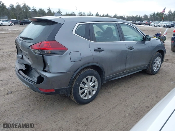 2018 Nissan Rogue SV with VIN KNMAT2MV7JP579770, listed as a IAAI auction lot 41711131 with 85,406 mi miles. Bid and sale history available at carsss.com. Image 4.