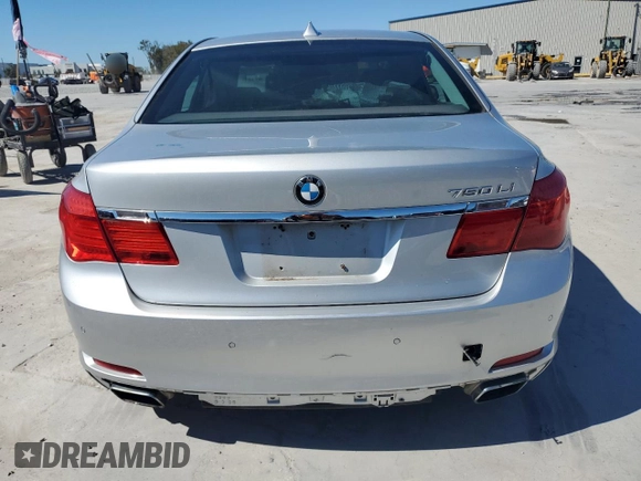 2011 BMW 7 Series 750Li xDrive with VIN WBAKC8C59BC431912, listed as a Copart auction lot 45817685 with 84,465 mi miles and Clean Title. Bid and sale history available at carsss.com. Image 6.