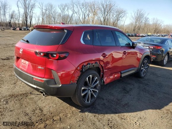 2024 Mazda CX-50 2.5 S Premium Plus Package with VIN 7MMVABEMXRN173194, listed as a Copart auction lot 49661265 with 23,993 mi miles and Non Repairable. Bid and sale history available at carsss.com. Image 3.
