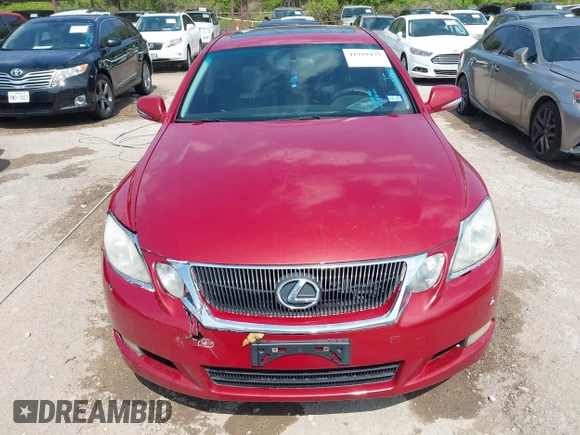 2008 Lexus GS 350 with VIN JTHBE96S880039601, listed as a IAAI auction lot 41929475 with 222,066 mi miles. Bid and sale history available at carsss.com. Image 6.