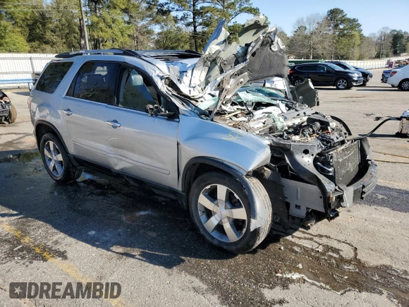 2011 GMC Acadia SLT1 with VIN 1GKKVRED0BJ261883, listed as a Copart auction lot 48193385 with 166,616 mi miles and Non Repairable. Bid and sale history available at carsss.com. Image 4.