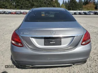2016 Mercedes-Benz C 300 with VIN 55SWF4JB0GU163094, listed as a Copart auction lot 54800105 with 137,535 mi miles and Clean Title. Bid and sale history available at carsss.com. Image 6.