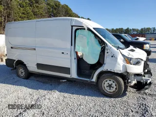 2021 Ford Transit Cargo z VIN 1FTYE1C81MKA44840, wystawiony jako Copart lot #43557725 z przebiegiem Nie podano mil oraz Czysty tytuł • Clean title. Historia ofert i sprzedaży dostępna na DreamBid. Obrazek 4.