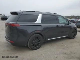 2022 Kia Carnival SX with VIN KNDNE5H34N6188335, listed as a Copart auction lot 88287625 with 33,342 mi miles and Salvage Title. Bid and sale history available at carsss.com. Image 3.