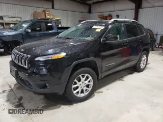 2016 Jeep Cherokee Latitude with VIN 1C4PJMCS5GW191468, listed as a Copart auction lot 58291485 with 106,695 mi miles and Salvage title. Bid and sale history available at DreamBid. Image 1.