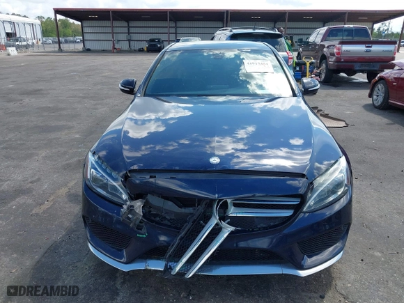 2015 Mercedes-Benz C-Class C 300 with VIN 55SWF4JB2FU088476, listed as a IAAI auction lot 41913454 with 145,179 mi miles. Bid and sale history available at carsss.com. Image 12.