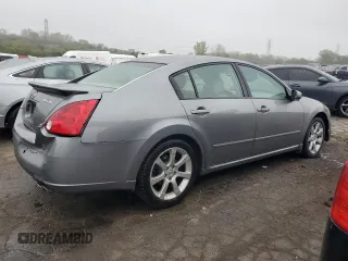 2007 Nissan Maxima 3.5 SE with VIN 1N4BA41E47C820572, listed as a Copart auction lot 72923084 with 202,750 mi miles and Salvage Title. Bid and sale history available at carsss.com. Image 3.