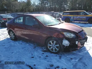 2011 Mazda 3 i Touring with VIN JM1BL1VG8B1362537, listed as a Copart auction lot 42610455 with 134,698 mi miles and Salvage Title. Bid and sale history available at DreamBid. Image 4.