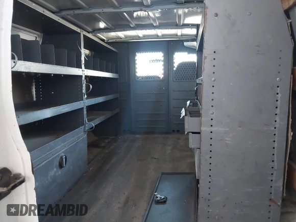 2014 Ford Econoline Cargo Commercial with VIN 1FTNE2EW3EDA31341, listed as a IAAI auction lot 42148317 with 146,158 mi miles and . Bid and sale history available at carsss.com. Image 8.