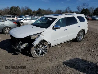 2015 Dodge Durango Citadel с VIN 1C4RDHEG4FC145582, выставлен на аукционе Copart как лот 42955235 с пробегом 135 122 миль миль и Списание • Salvage title. История ставок и продаж доступна на DreamBid. Изображение 1.