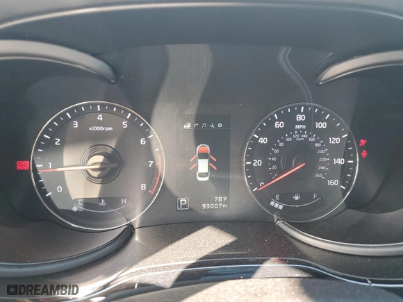 2015 Kia K900 Premium with VIN KNALU4D4XF6026310, listed as a Copart auction lot 79005234 with 93,007 mi miles and Salvage Title. Bid and sale history available at carsss.com. Image 9.