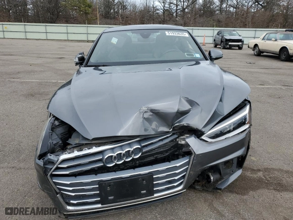 2019 Audi A5 Coupe Premium with VIN WAUSNAF57KA016466, listed as a Copart auction lot 51933635 with 43,601 mi miles and Clean Title. Bid and sale history available at carsss.com. Image 5.