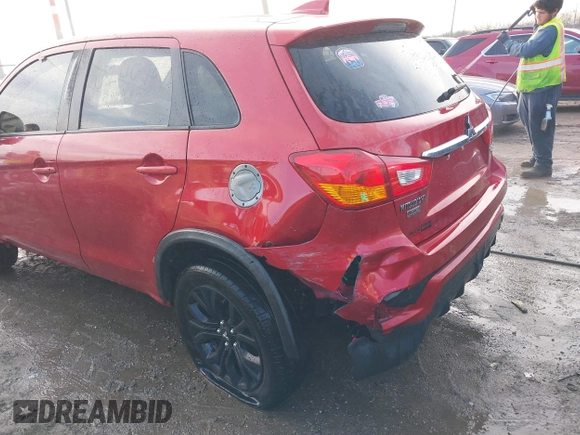 2019 Mitsubishi Outlander Sport ES 2.0 with VIN JA4AP3AU2KU014698, listed as a IAAI auction lot 41199228 with 62,720 mi miles. Bid and sale history available at carsss.com. Image 6.