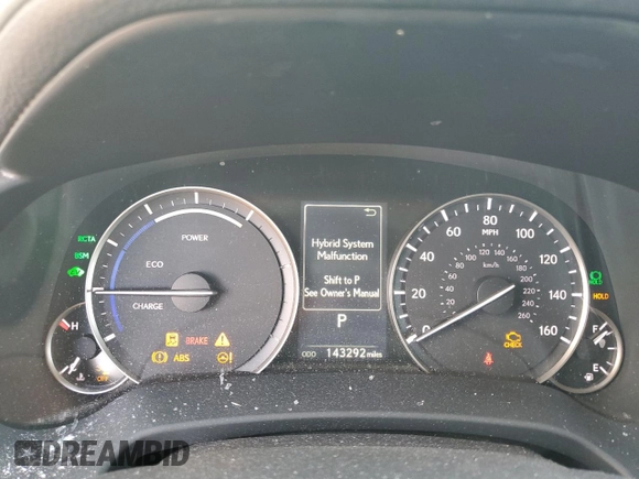 2016 Lexus RX 450h with VIN 2T2BGMCA9GC004141, listed as a Copart auction lot 52637505 with 143,292 mi miles and Salvage Title. Bid and sale history available at DreamBid. Image 9.