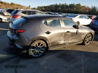 2021 Mazda 3 Select with VIN JM1BPBKL9M1345549, listed as a Copart auction lot 80771954 with 59,400 mi miles and Salvage title. Bid and sale history available at DreamBid. Image 3.