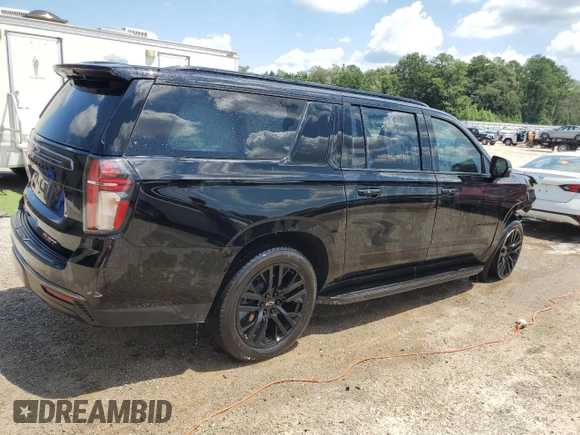 2021 Chevrolet Suburban RST with VIN 1GNSKEKT7MR469473, listed as a Copart auction lot 67479964 with 59,192 mi miles and Salvage Title. Bid and sale history available at carsss.com. Image 3.